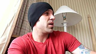 a hot brunette fucked by a young tattooed stud