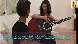 what game do the wife and stepmother play with big asses?