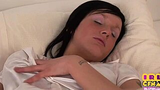 Femdom uniform amateur babe gets banged