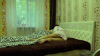 russian amateur couple enjoys intimate sex with oral delights