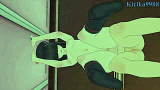 mob-chan and toyomi cheerleader intense sex 😍