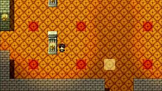 maid deepthroats giant cock in harem game 😘