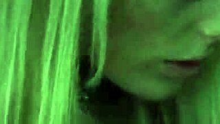 Tanya Tate feels intense pleasure in fishnets during doggystyle pounding.