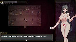 Exorcist Onmyoji Part 4 Brings Intense Anime Action with Big Tits.