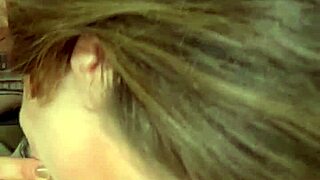 Hot Canadian Blonde Masters Deep-Throat Rimjob POV