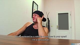 Intense POV Bareback Fuck With Hunk Czech Man Desperate For Cash - Dirty Scout