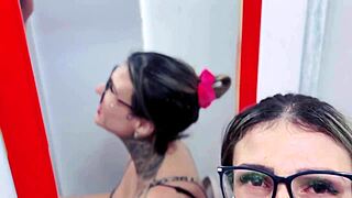 She Called Me into the Unisex Restaurant Bathroom and We Fucked Hard in Public Standing Sex