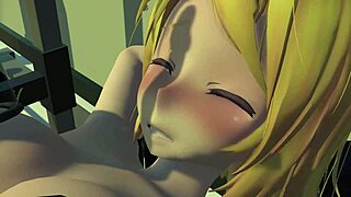 Rin Gets Wild on the Massage Chair