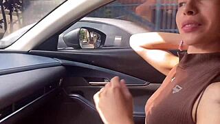 tiny young colombian girl banged by driver with deep oral