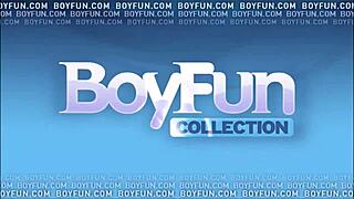 two horny twinks go bareback in a steamy session after dark. their raw energy fills the quiet room.