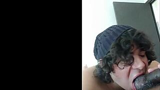 Leo's interracial series: big African cock for Latino twink!