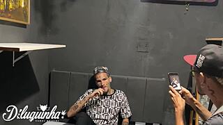 Brazilian photographer tries to seduce straight client, ends in hairy assfucking