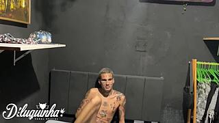 Brazilian photographer tries to seduce straight client, ends in hairy assfucking