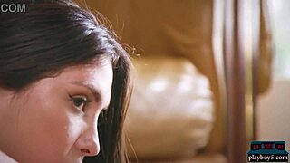 Petite teen 18+ Jane Wilde shows off her hairy pussy and perfect ass for Playboy.