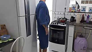 I masturbate while watching my stepdaughter in the bathroom!