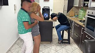 i let my friend’s gorgeous girlfriend grind on me and things got hard