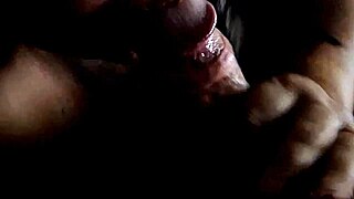 Young teen learns blowjob from teacher during netflix night