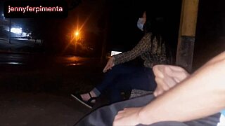 Risking Cock Exposure at Bus Stop