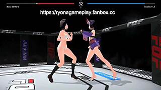 hey, wanna see cute ladies banging in this new hentai fight game?