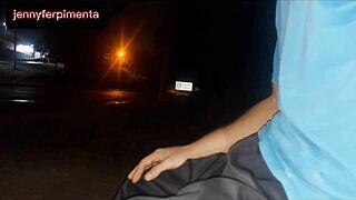 Risking Cock Exposure at Bus Stop