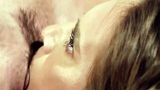 Petite brunette dives into first lesbian fling with stunning bestie on summer break