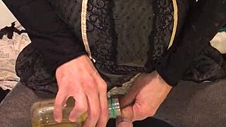 Golden Piss Drunk Action with Dirty Old Vibes