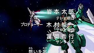 애프터 워 건담 X 오프닝 1 첫 번째 두 번째 버전