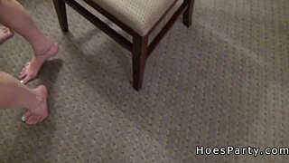 Two Amateur Couples Enjoying A Homemade Party Gathering