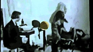 I’m stuck in this vintage bondage, hairy milf getting pounded hard.