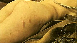 I’m stuck in this vintage bondage, hairy milf getting pounded hard.