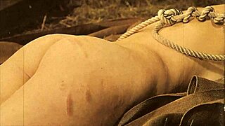 I’m stuck in this vintage bondage, hairy milf getting pounded hard.