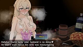 Housewife Companion of the Hero Part 1 Blowjob and Outdoor Sex