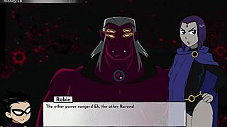 18Titans Part 26 - Raven Gets Nailed Twice in Wild Scene