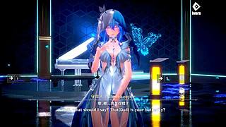 The shorekeeper unleashes bold intense actions in hentai anime