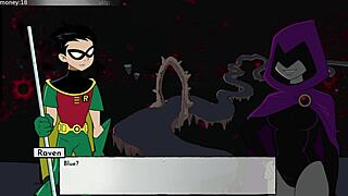 18Titans Part 26 - Raven Gets Nailed Twice in Wild Scene