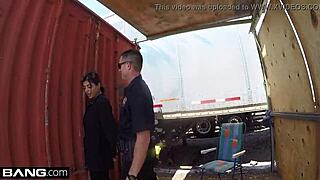 Screw The Cops - Latina Bad Girl Caught Sucking A Cops Dick