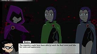 18Titans Part 26 - Raven Gets Nailed Twice in Wild Scene