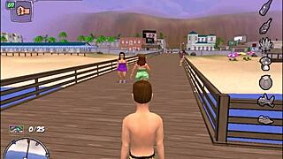 bonetown vacation features a whore and a wife threesome