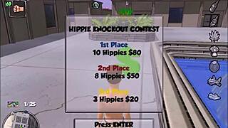 bonetown vacation features a whore and a wife threesome