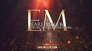 Blonde Model Shay Golden Uses Glass Dildos