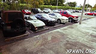 Naked Couple Engages In Hardcore Sex And Licking In Shop