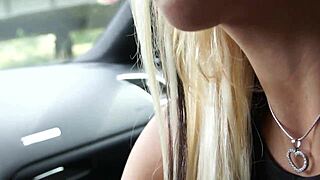 Subtle Deal for a Steamy Encounter with Hot Blonde