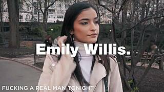 Blonde Tiny 18+ Bent Over in Doggystyle with Big Monster Cock