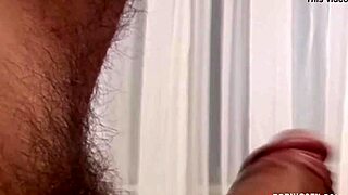 naughty teen 18+ brunette takes big monster cock in hardcore anal fuck, gaping close up