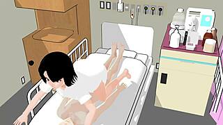 Mia The Perverted Nurse Plays Doctor