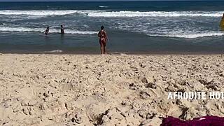 Afrodite Explores Beach Adventures at Barra da Tijuca