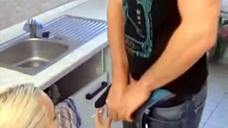 Oh, blonde european gives intense blowjob and assfucking!