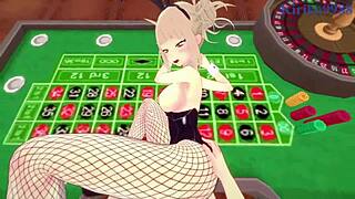 himiko toga and izuku midoriya getting intense in my hero academia hentai style