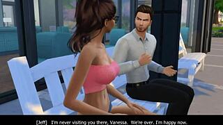 The girl next door chapter 10 gets addicted to vanessa in sims 4