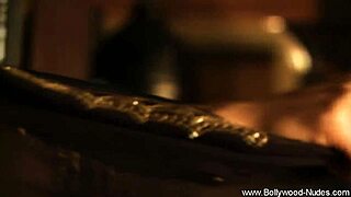 Seduction By Movement Featuring Indian Brunette Undressing